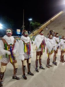 Segunda noite de ensaio do grupo especial.